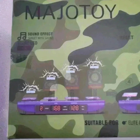 NEW MAJOTOY SHOOTING DIGITAL TARGET GAME - Picture 2 of 9